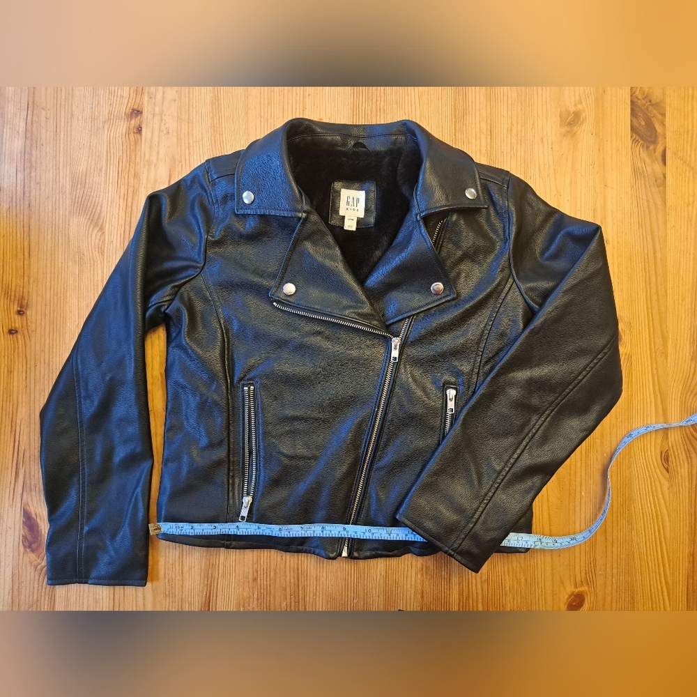 Gap Moto Style Plush Lined Jacket